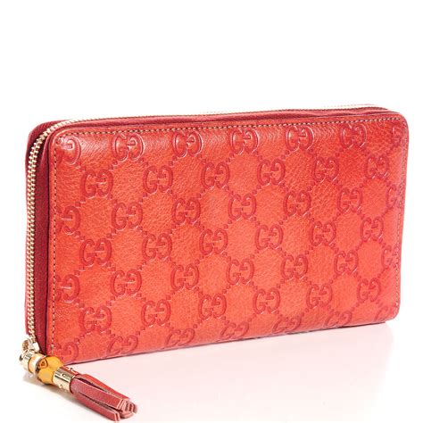 gucci guccissima leather wallet|Gucci zipper wallet.